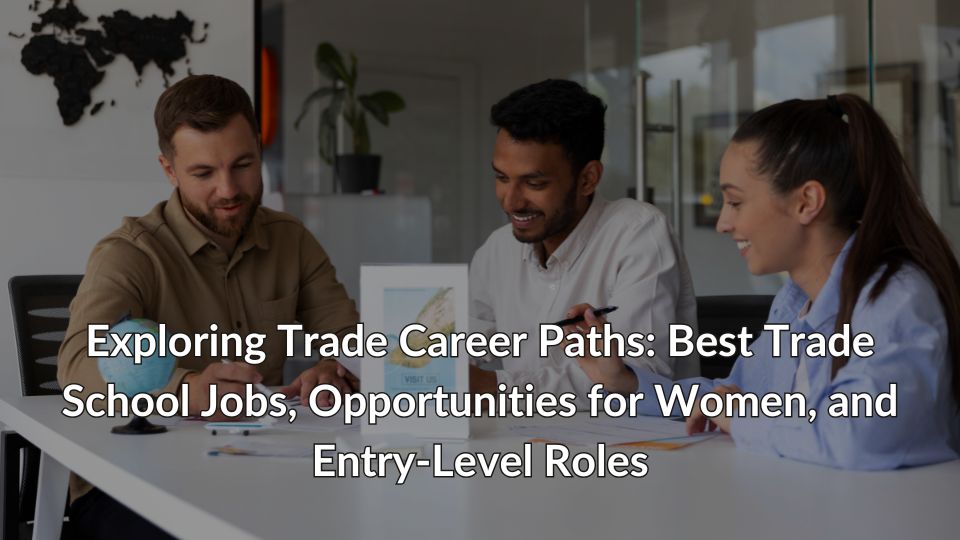 Exploring Trade Career Paths Best Trade School Jobs, Opportunities for Women, and Entry-Level Roles